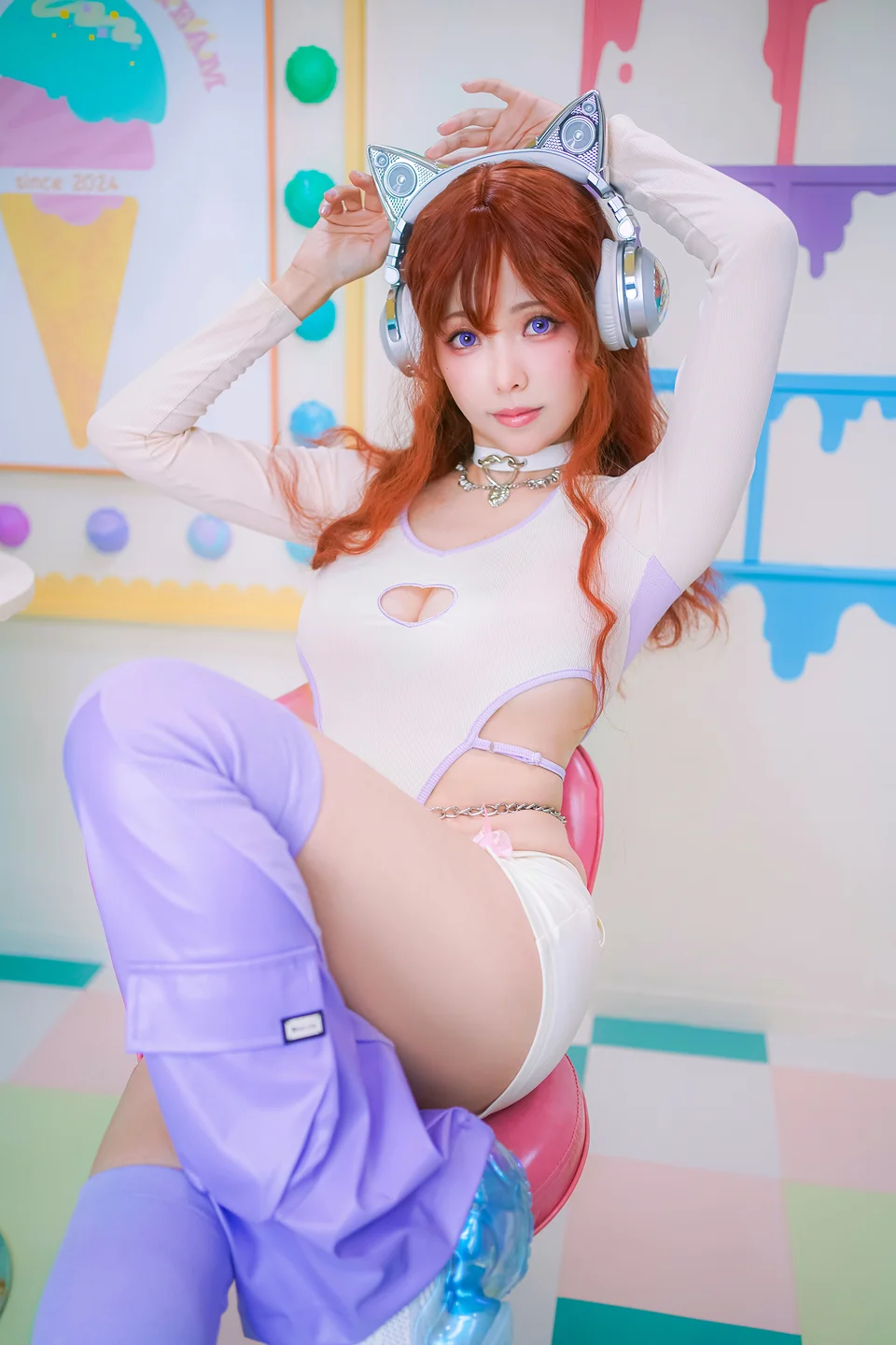 ElyEE子 - Maoin Y2K猫音 [30P,3V-99MB] tg@simisebaisi 【丝足阁】003.webp